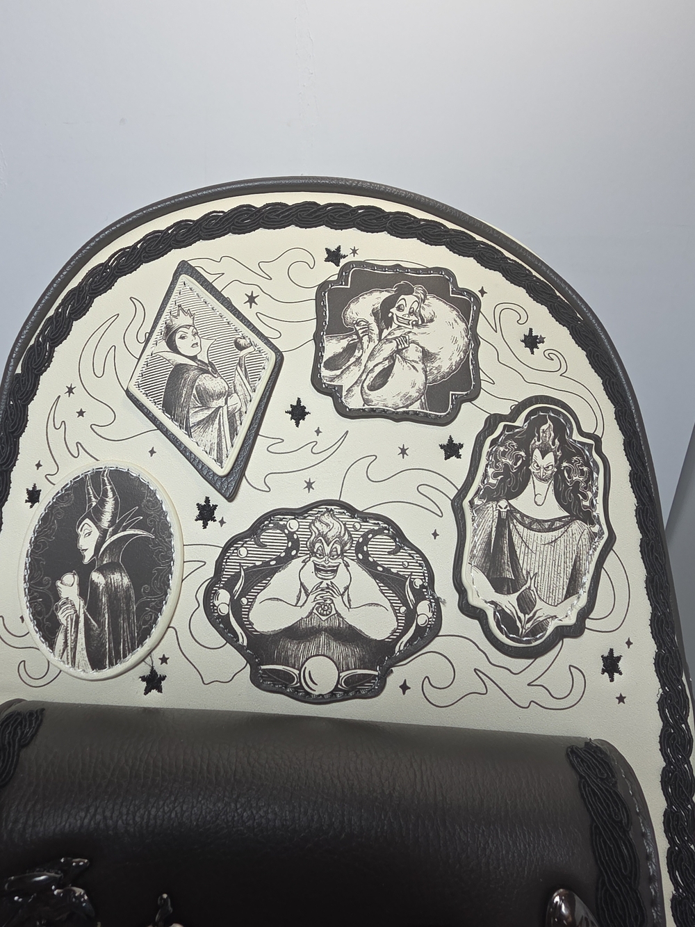Loungefly Disney Villains Full Cast Mini Backpack NWT - Picture 3 of 10